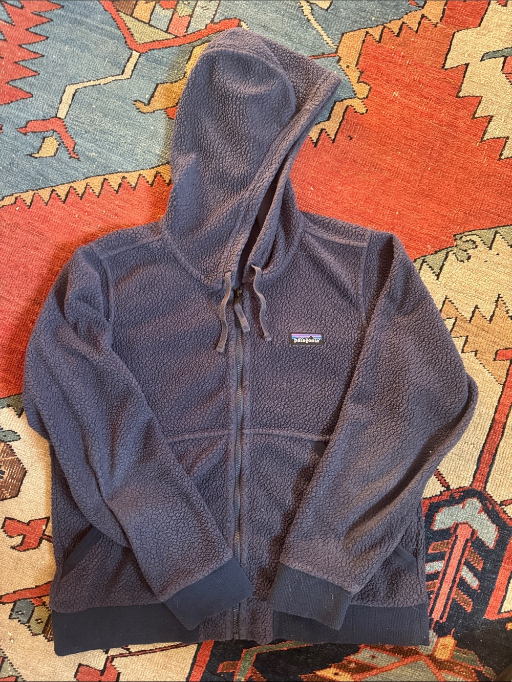 Women’s Patagonia Retro Pile Hoodie Jacket, size M